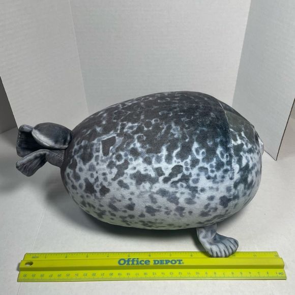 Brand New Small Blob Seal Squishy and soft! Approx 12” BNWOT - Picture 4 of 9